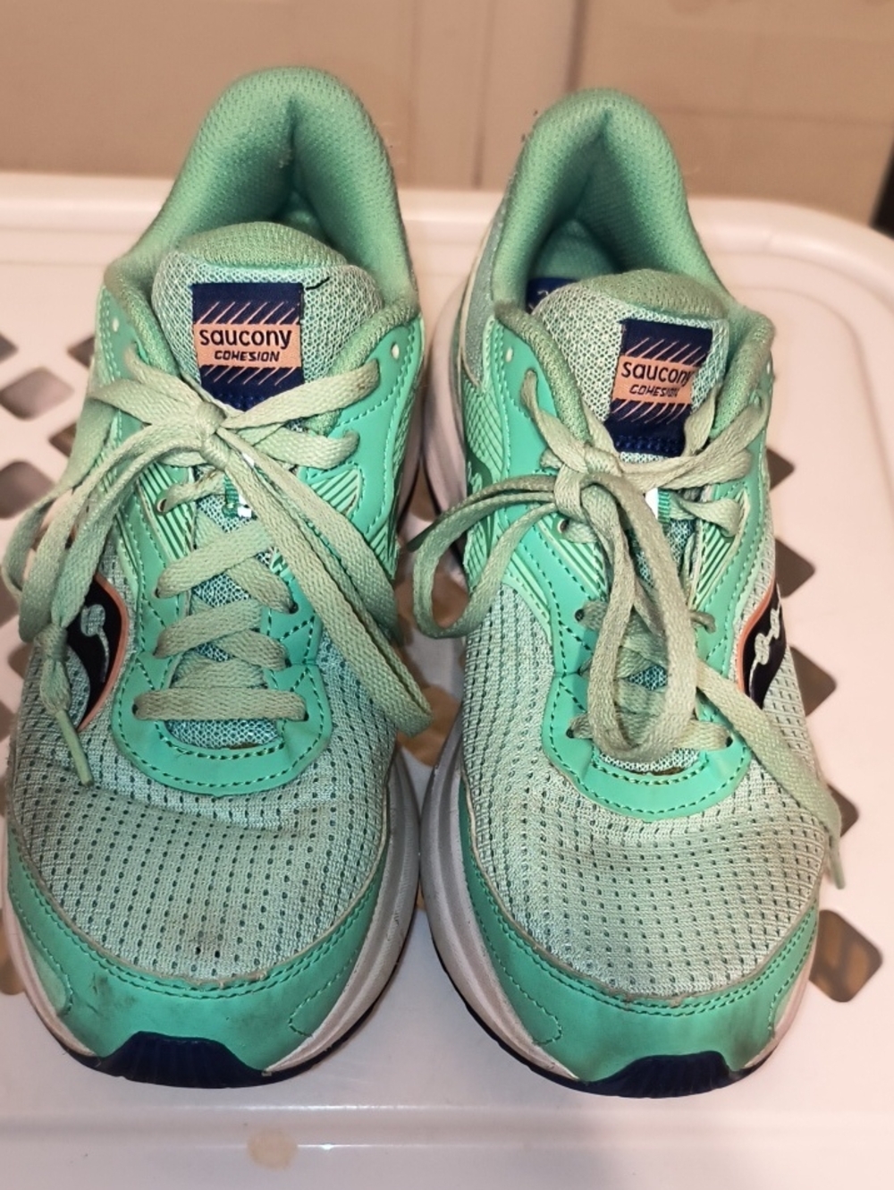 Saucony Women's Mint Green Athletic Sneakers